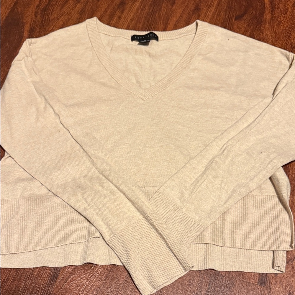 Sanctuary Cream Knit Top